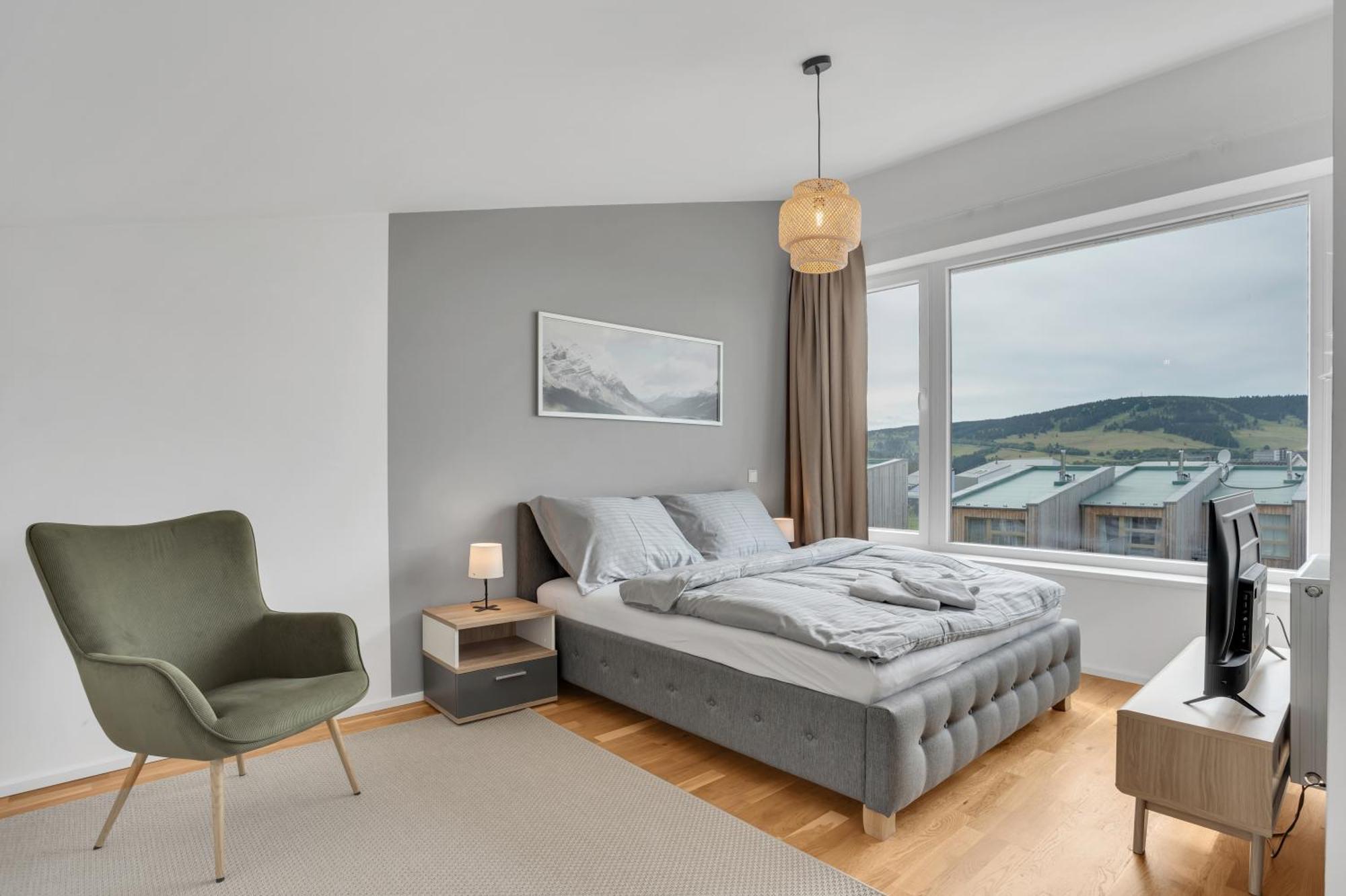 Loučná pod Klínovcem Meadows Apartments Klinovec מראה חיצוני תמונה